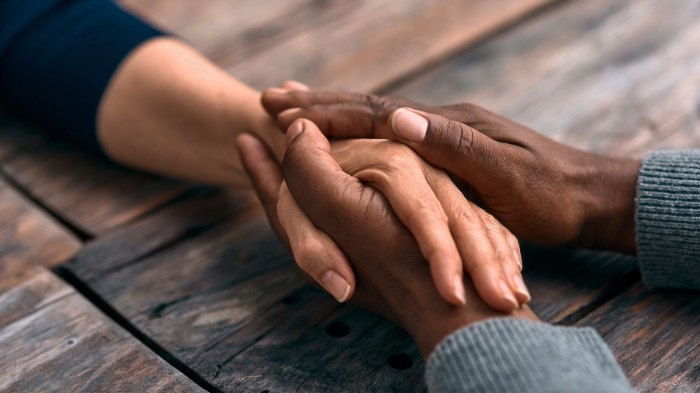 Emotional support for the dying